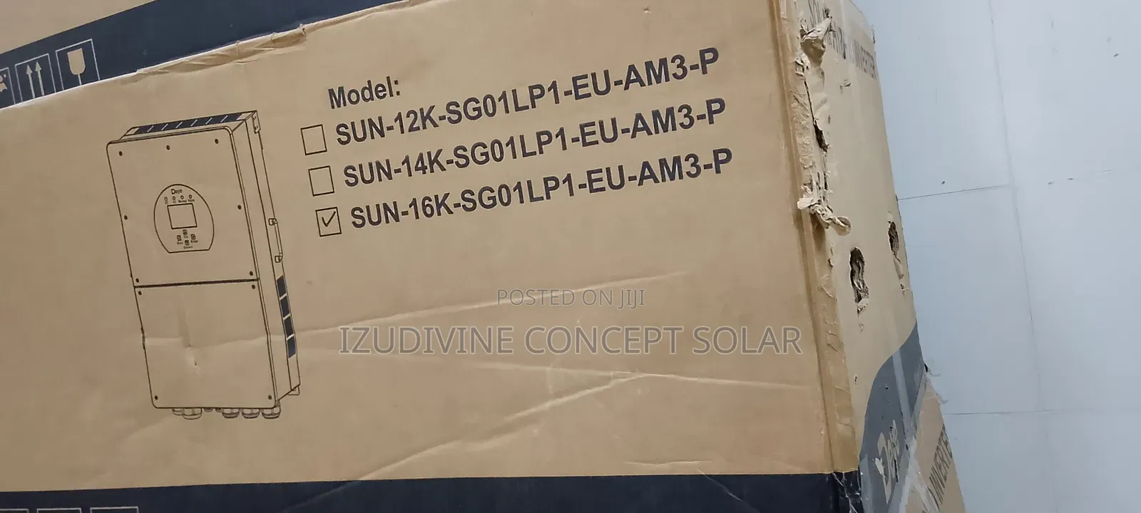 16kva Single Face Deye Hybrid Inverter