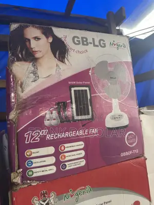 Golden Breeze 12” Rechargeable Table Fan