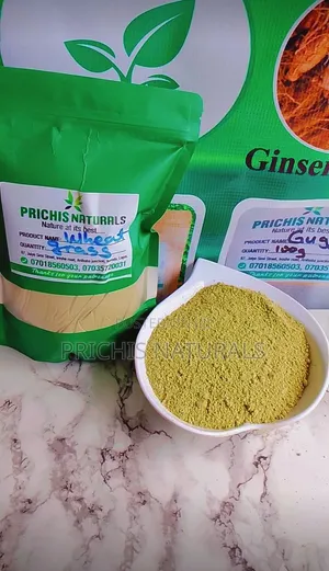 Wheatgrass Powder 100g – Organic Wheatgrass Powder for Natural Detox,