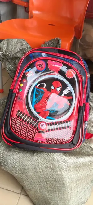 Children's 3D Spider-Man School Bag – Brand New