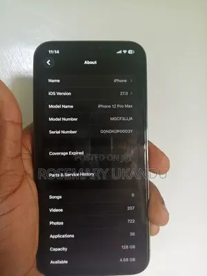 Apple iPhone 12 Pro Max 128 GB Black