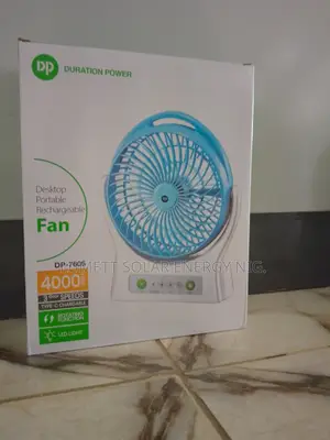 DP Desktop Portable Rechargable Fan
