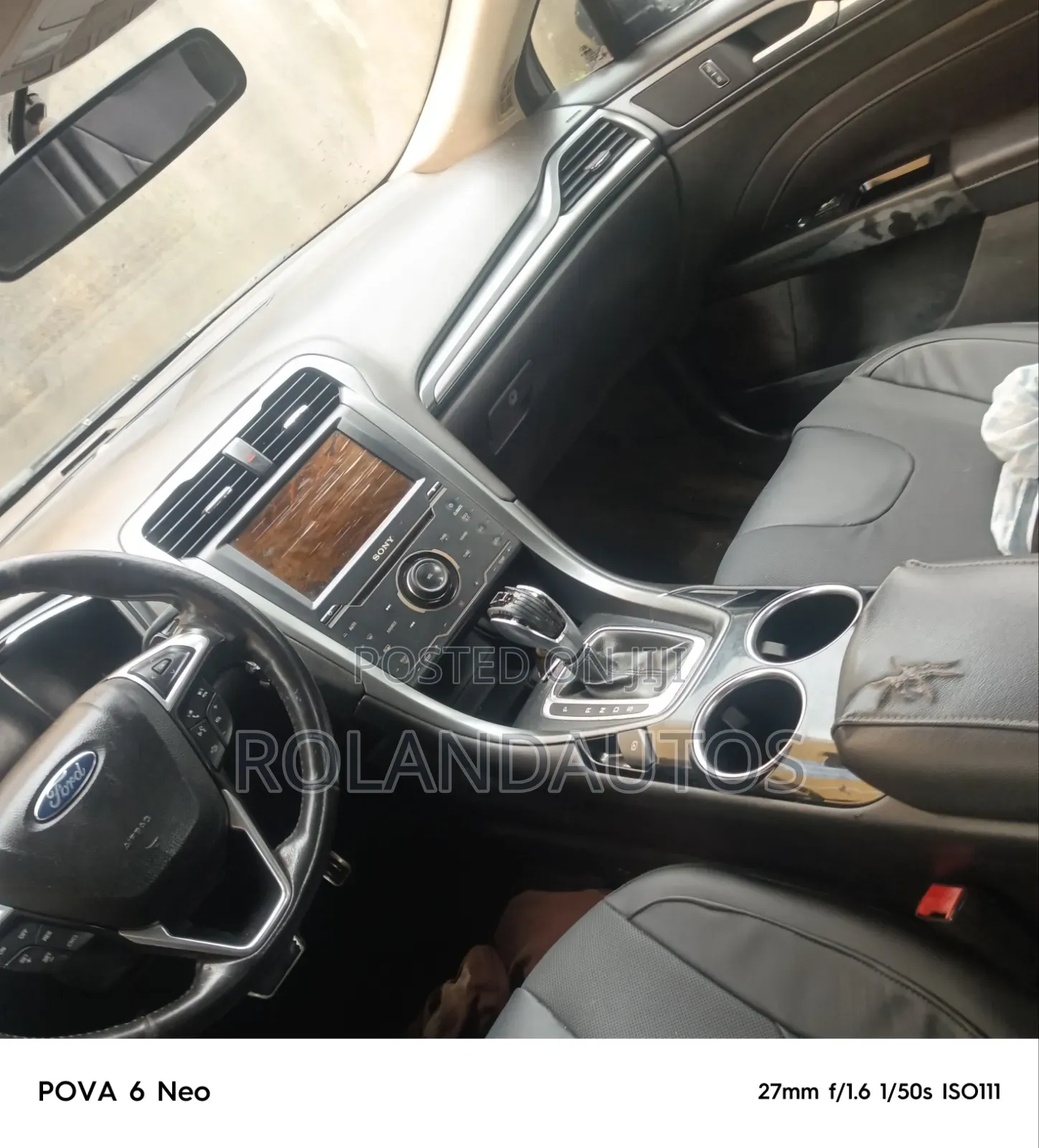 Ford Fusion S 2013 Black