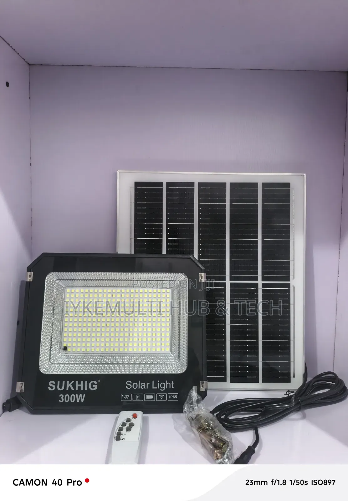 Powerful Solar Floodlight