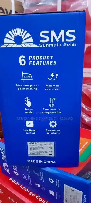 60ah MPPT SMS Charge Controller