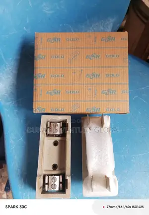 100amps Cut Out Fus and Base GSR GOLD Available in Any Size