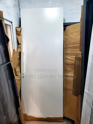 3ft by 2.4 (840) Hard-Core White Wooden Door