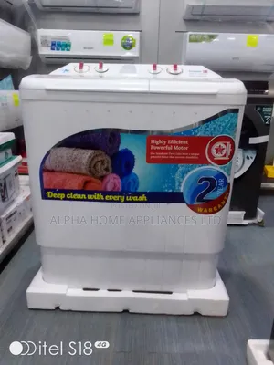 Scanfrost Semi-Automatic Washing Machine 7KG White Colour
