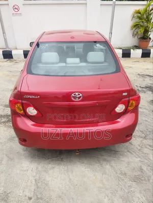 Toyota Corolla 2008 Red