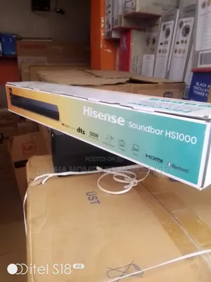 Hisense Sound Bar 120W Black Colour