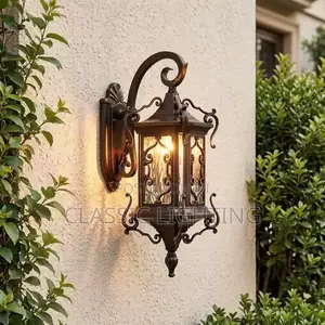 European Outdoor Wall Lamp Waterproof Garden Light Villa Outdoor Lamp