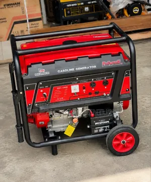 Original MaxMech 12kVA Key Start Gasoline Generator With AVR Wheels