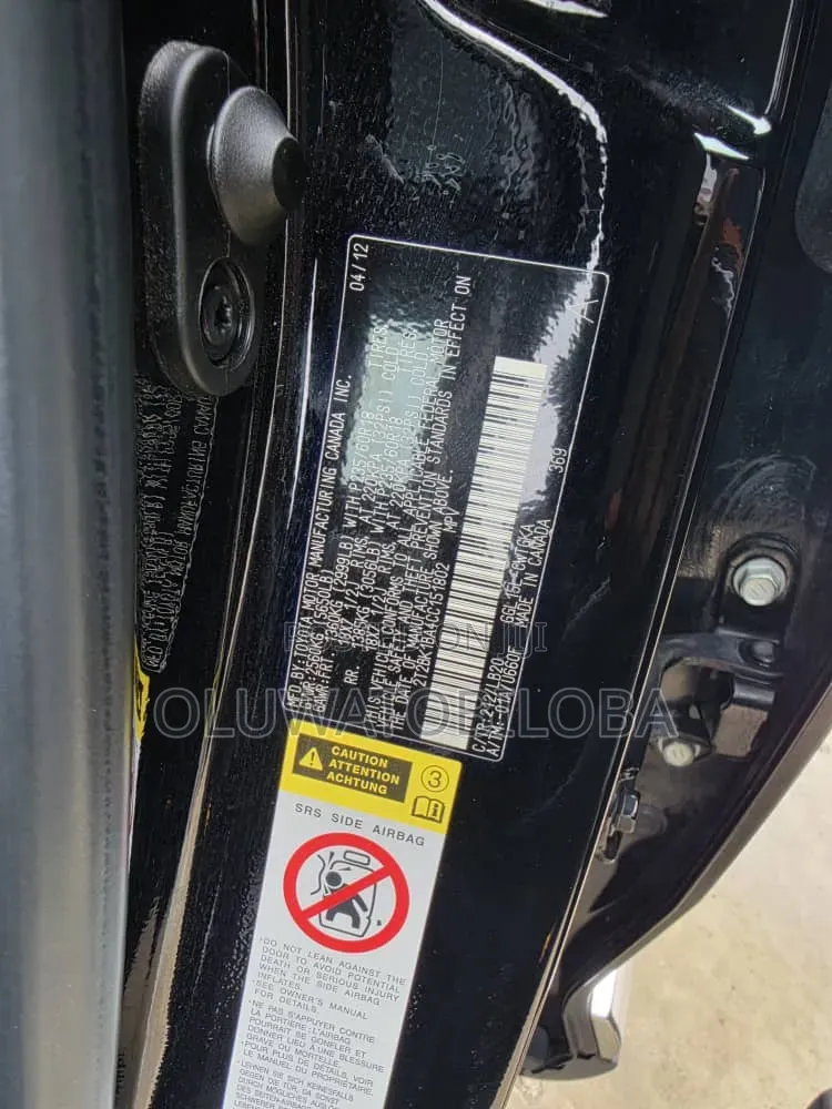 Lexus RX 2012 Black