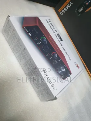 Original Scarlet 2i2 Focusrite Sound Card
