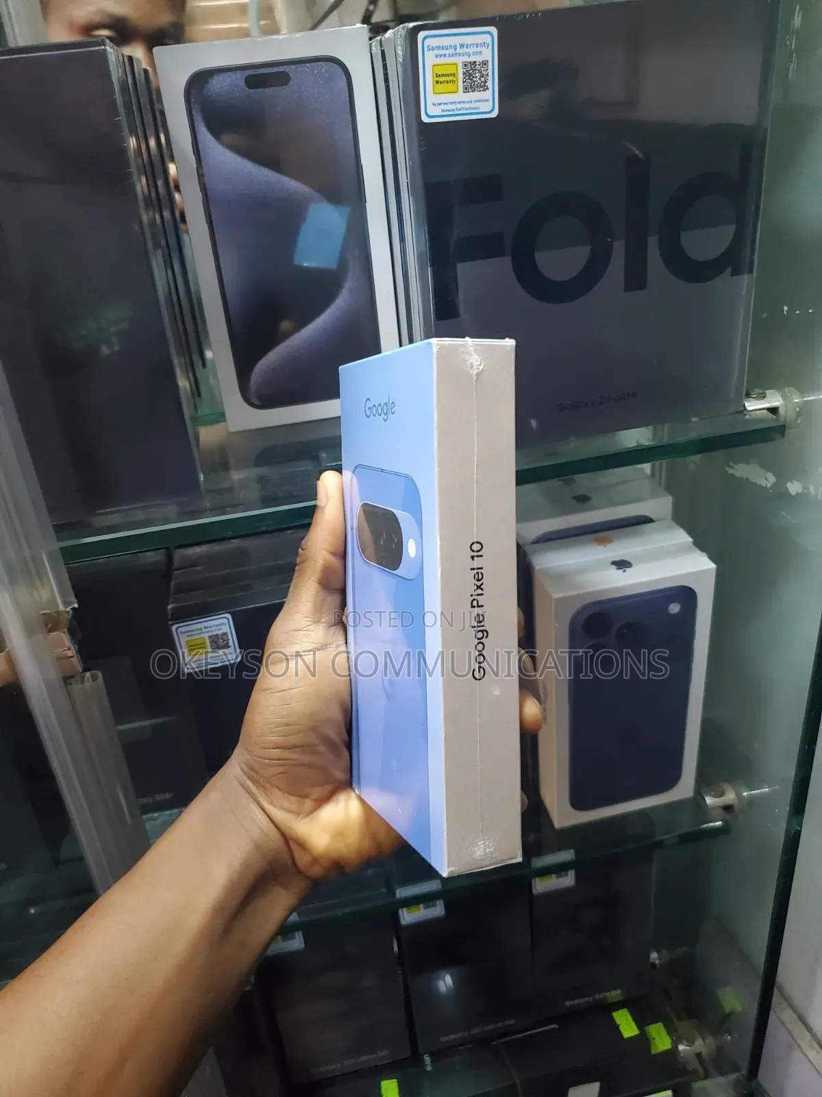New Google Pixel 10 256 GB Blue