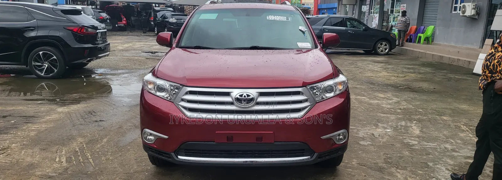 Toyota Highlander 2009 Red