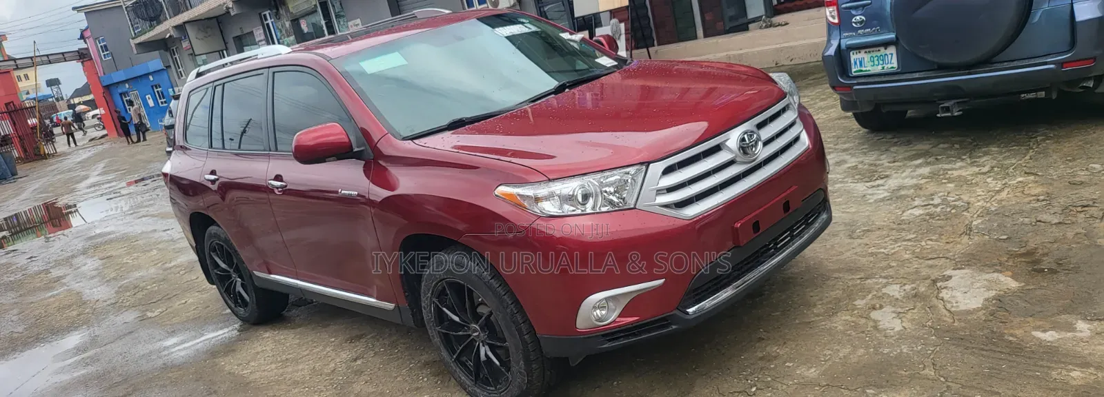 Toyota Highlander 2009 Red