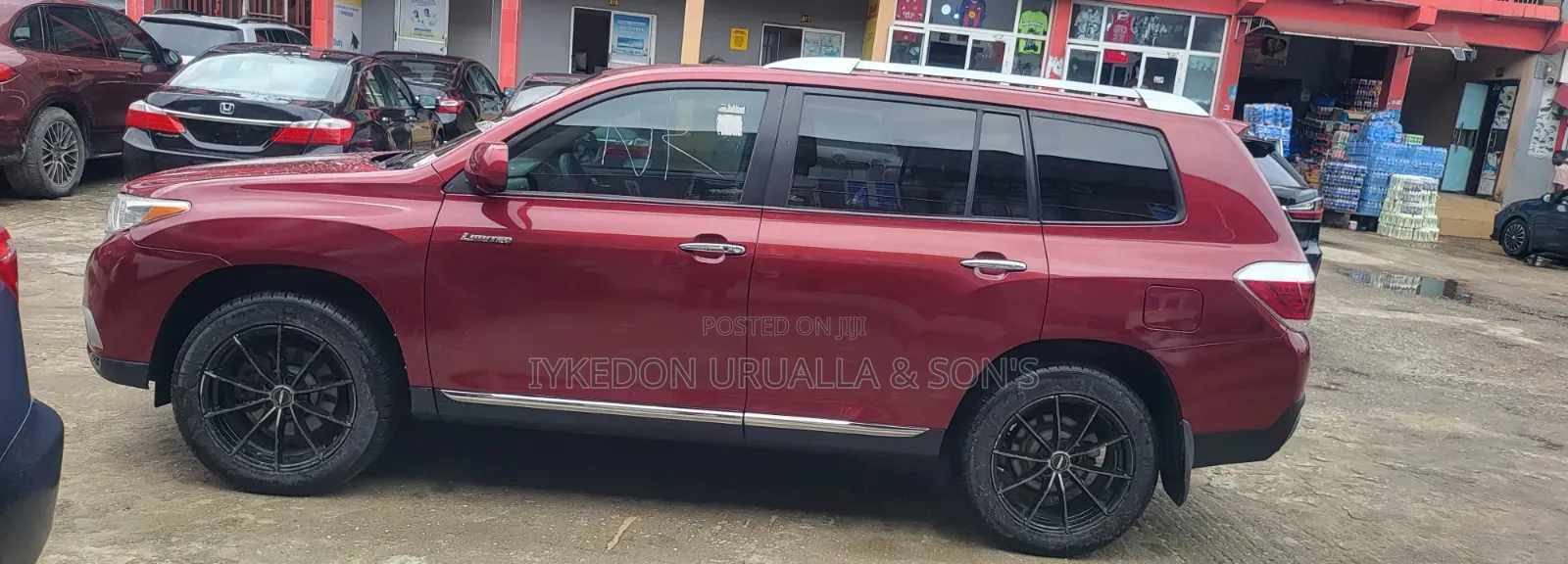 Toyota Highlander 2009 Red