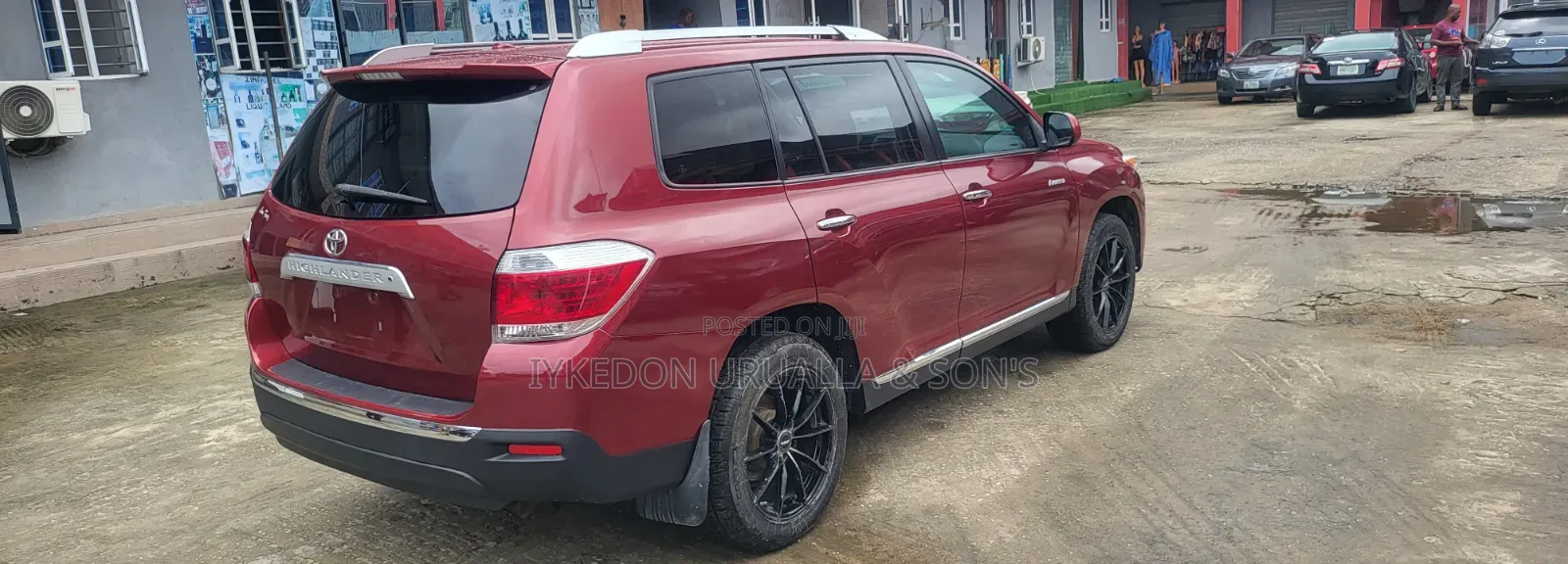 Toyota Highlander 2009 Red