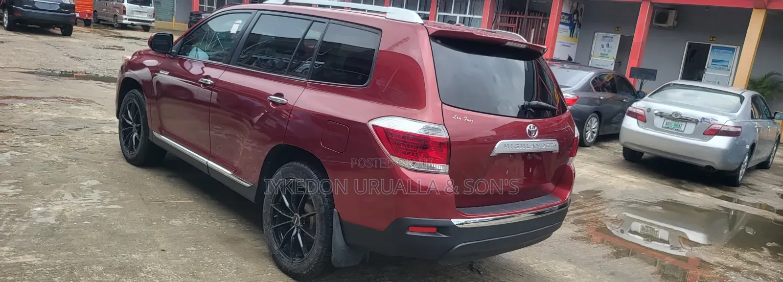 Toyota Highlander 2009 Red