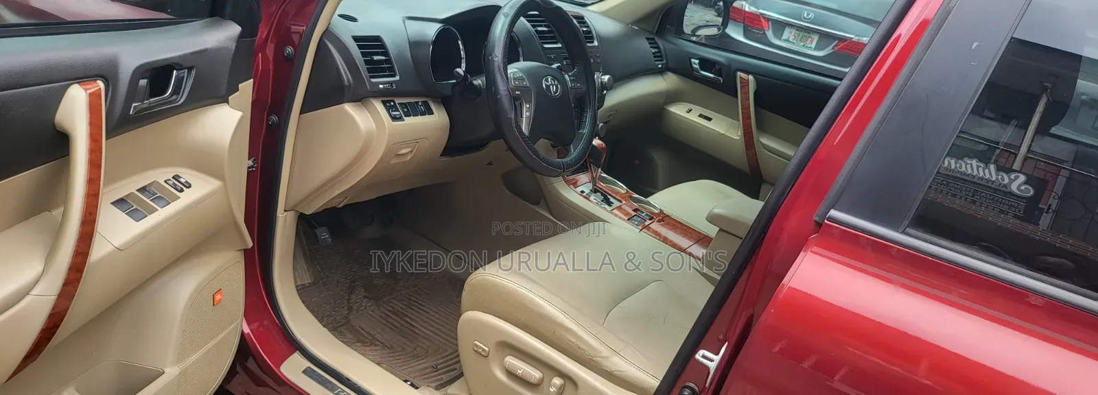 Toyota Highlander 2009 Red
