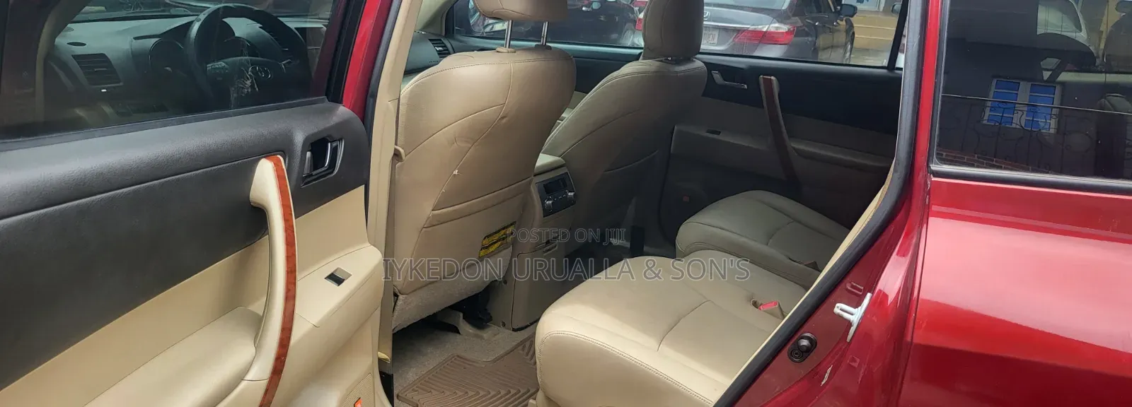 Toyota Highlander 2009 Red