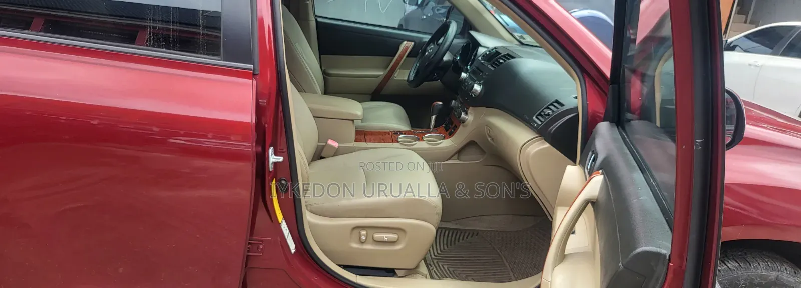 Toyota Highlander 2009 Red