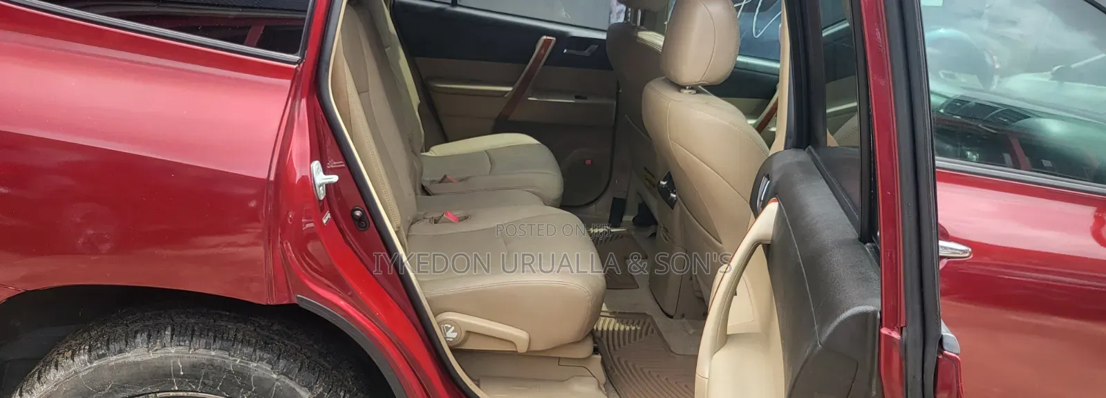 Toyota Highlander 2009 Red