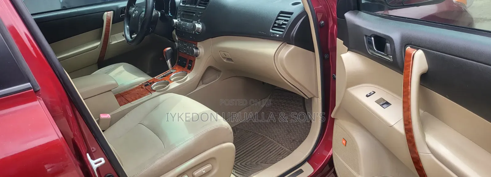 Toyota Highlander 2009 Red