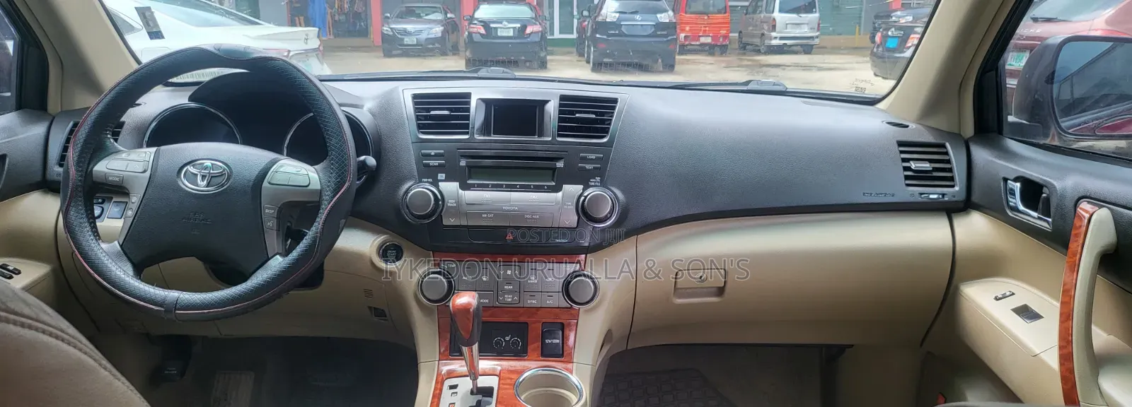 Toyota Highlander 2009 Red