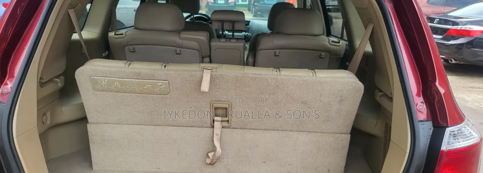 Toyota Highlander 2009 Red