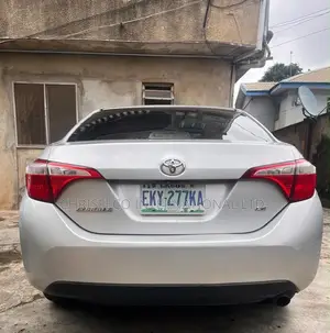 Toyota Corolla 2014 Silver