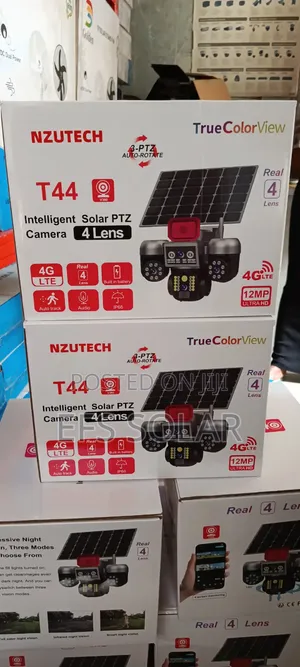 Nzutech T44 4g Solar PTZ Camera