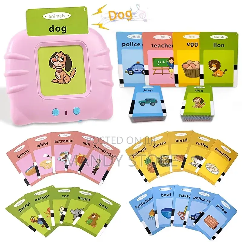 Educational Talking Flash Cards