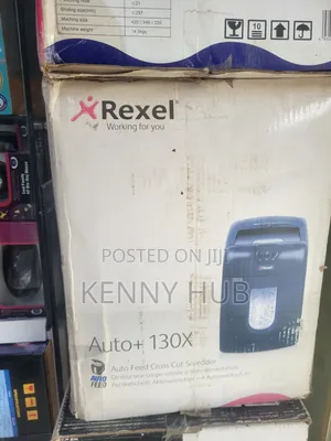 Rexel Auto+ 130X Auto Feed Cross Cut Paper Shredder – Brand New