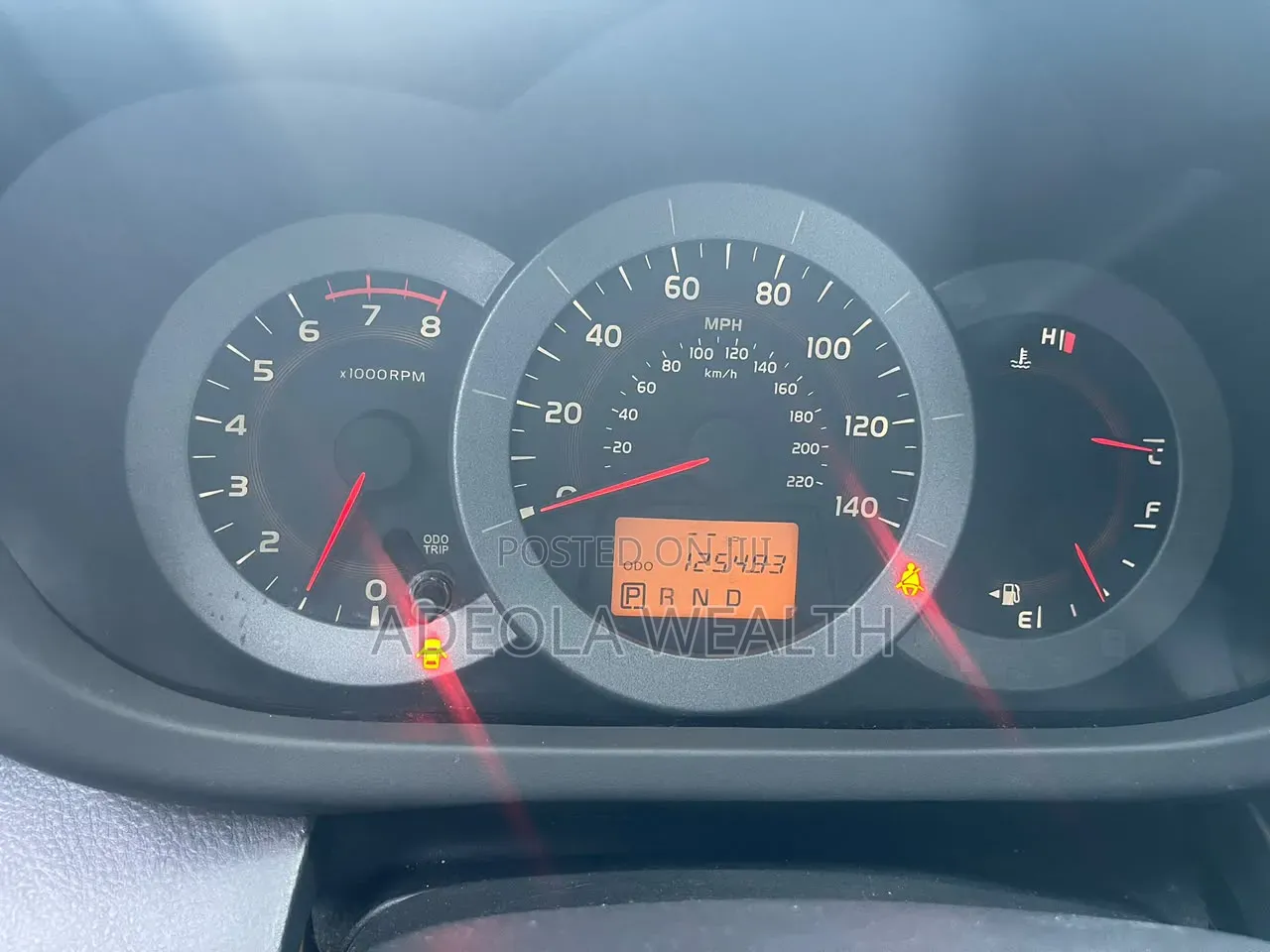 Toyota RAV4 2010 Red