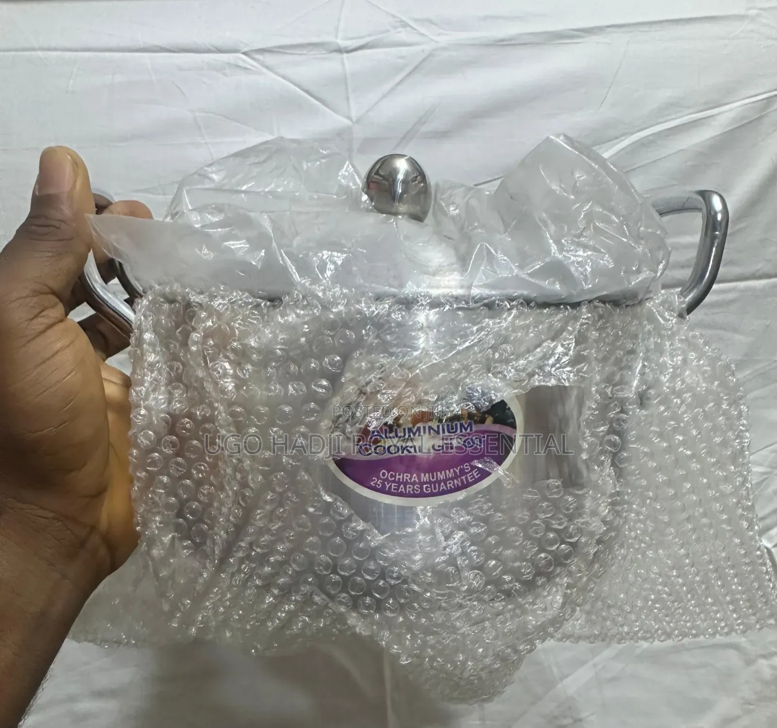 Ochra Mummy Premium Aluminium Cooking Pot – Heavy Duty