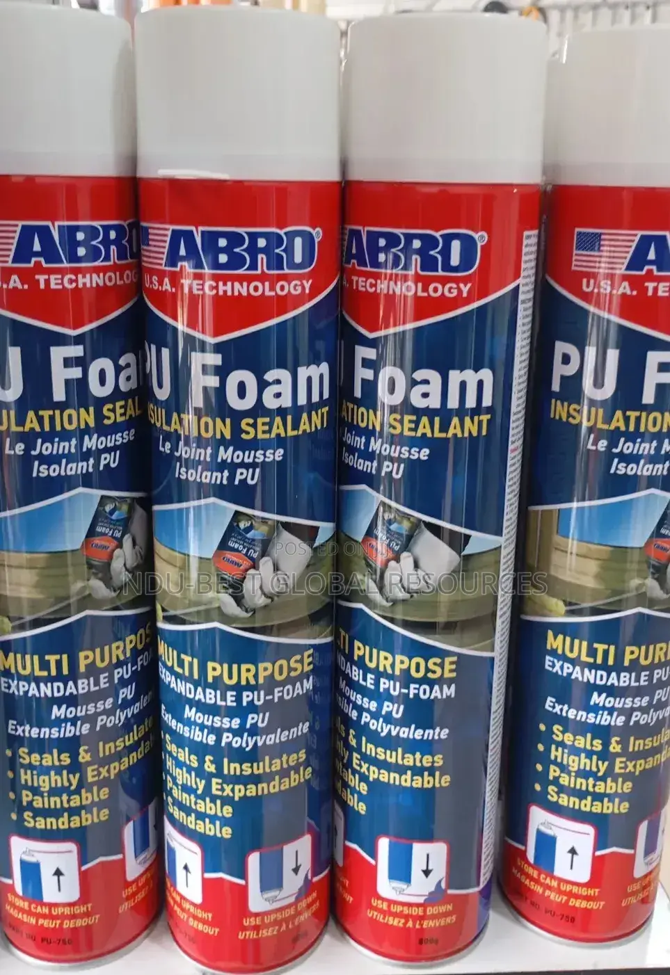 Abro Pu Foam Insulation Sealant