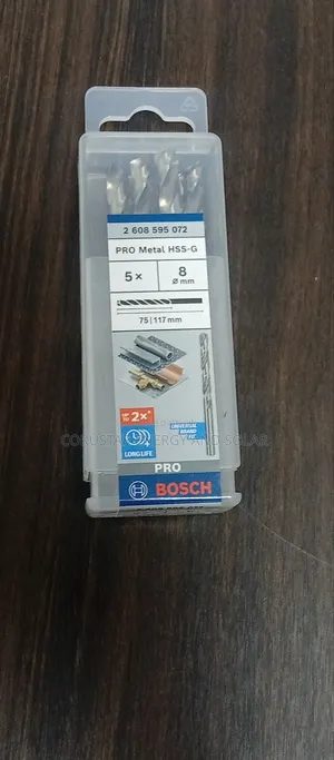 PRO METAL Drilling Bits HSS-G 8mm