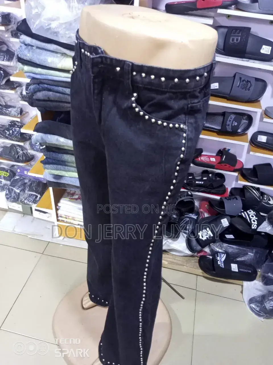 Trousers, Shirts and Sneakers for Sale.