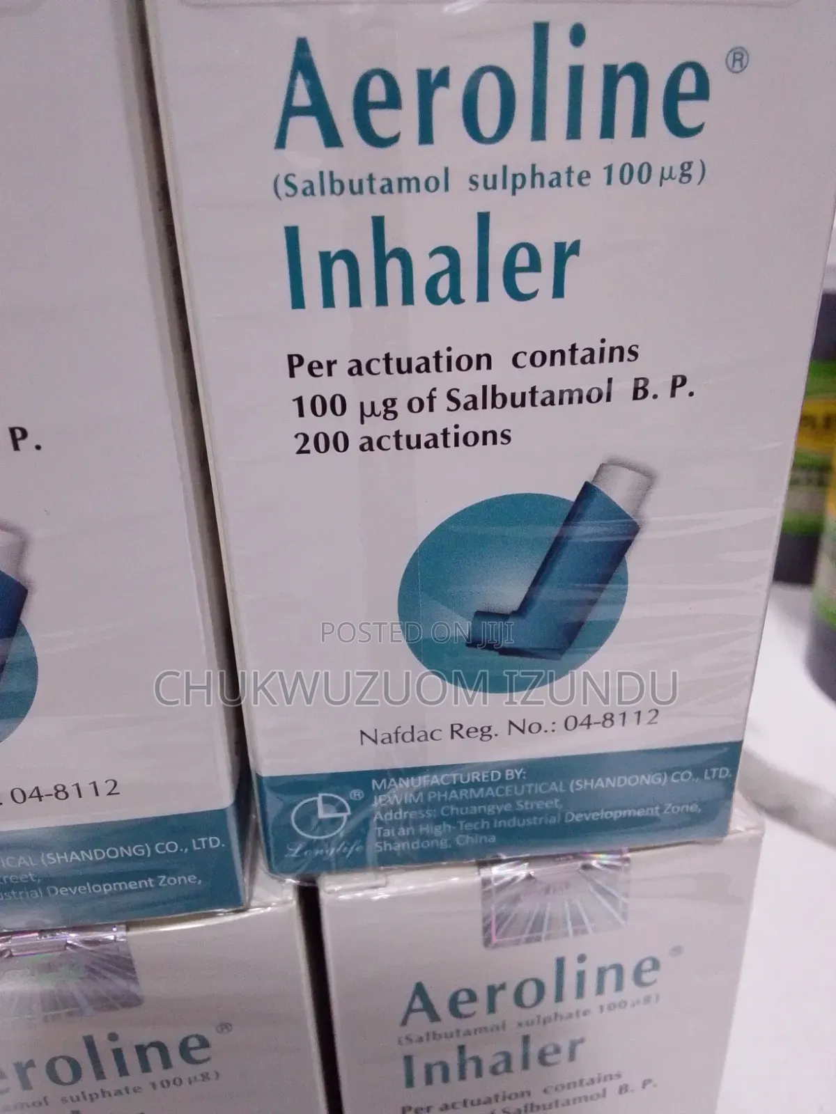 Aeroline Inhaler