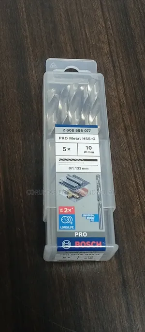 PRO METAL Drilling Bits HSS-G 10mm