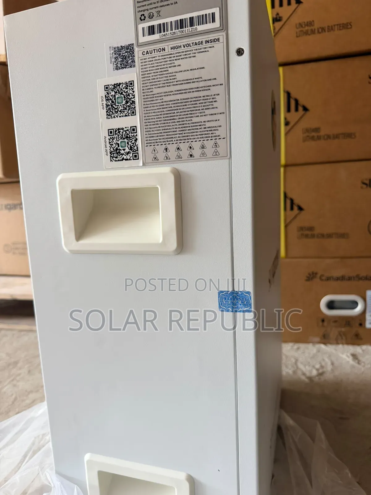 5kWh 48V Canadian Solar Lithium Battery