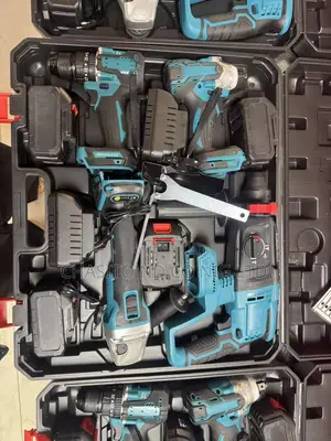 4 in 1 Brushless Power Tool Set Cordless 125mm Angle Grinder Electri