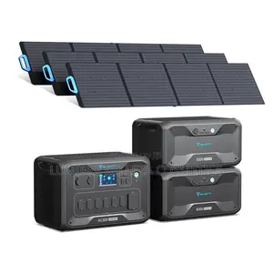 BLUETTI AC300+B300 Solar Generator – Powerful Home Backup System