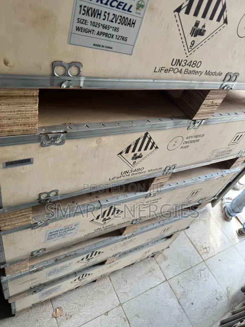 15Kwh/48v Africell Solar Lithium Ion Battery