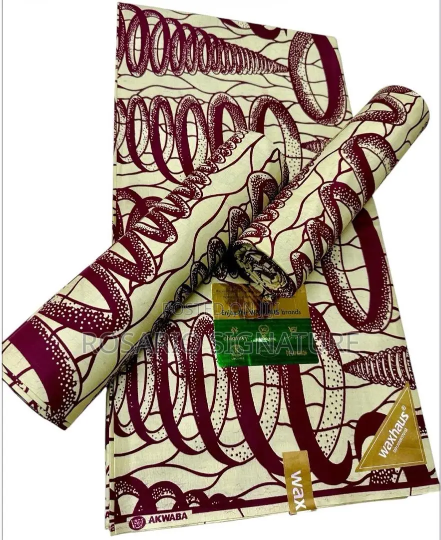Authentic AKWABA-COTE-D’IVOIRE Fabric