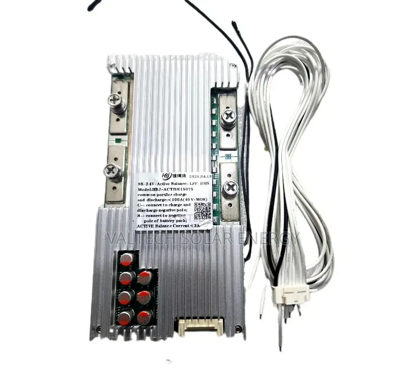 HBJ 8s LFP 100a Hardware BMS With 3a Active Balancer
