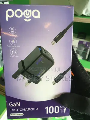 Poga Gan1 Fast Charger 100W Max Charger