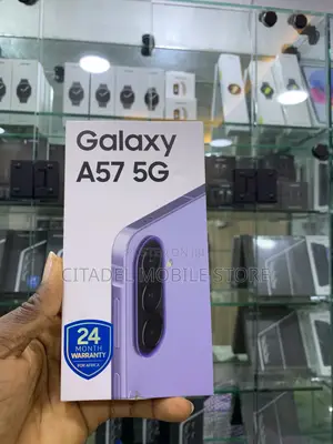 New Samsung Galaxy A57 128 GB Purple